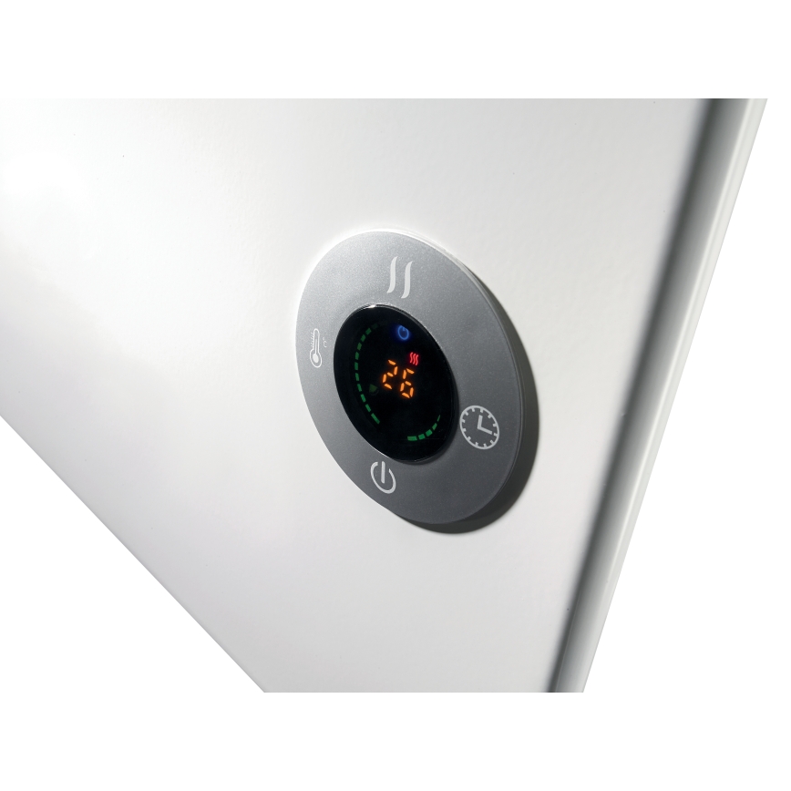 GORENJE OPTIHEAT 2000EWP - Aquecedor elétrico convector inteligente 2000W IP44 Wi-Fi branco