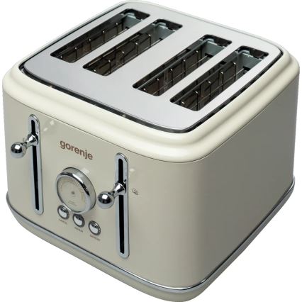 GORENJE T2300CLIN - Torradeira de quatro fatias 1150W/230V bege