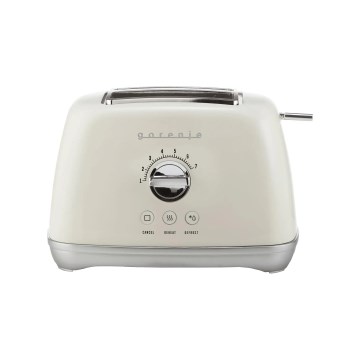 GORENJE T900RL - Torradeira de 2 fatias 1000W/230V branca
