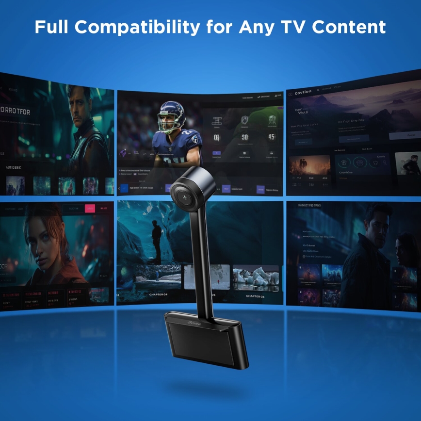 Govee - Backlight 3S Netflix TV 55-65 SMART LED retroiluminação RGBICW Wi-Fi + comando