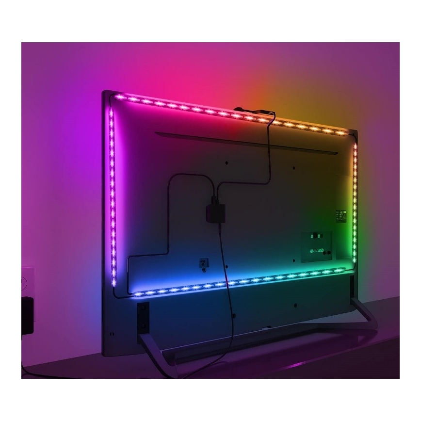 Govee - Backlight 3S Netflix TV 55-65 SMART LED retroiluminação RGBICW Wi-Fi + comando