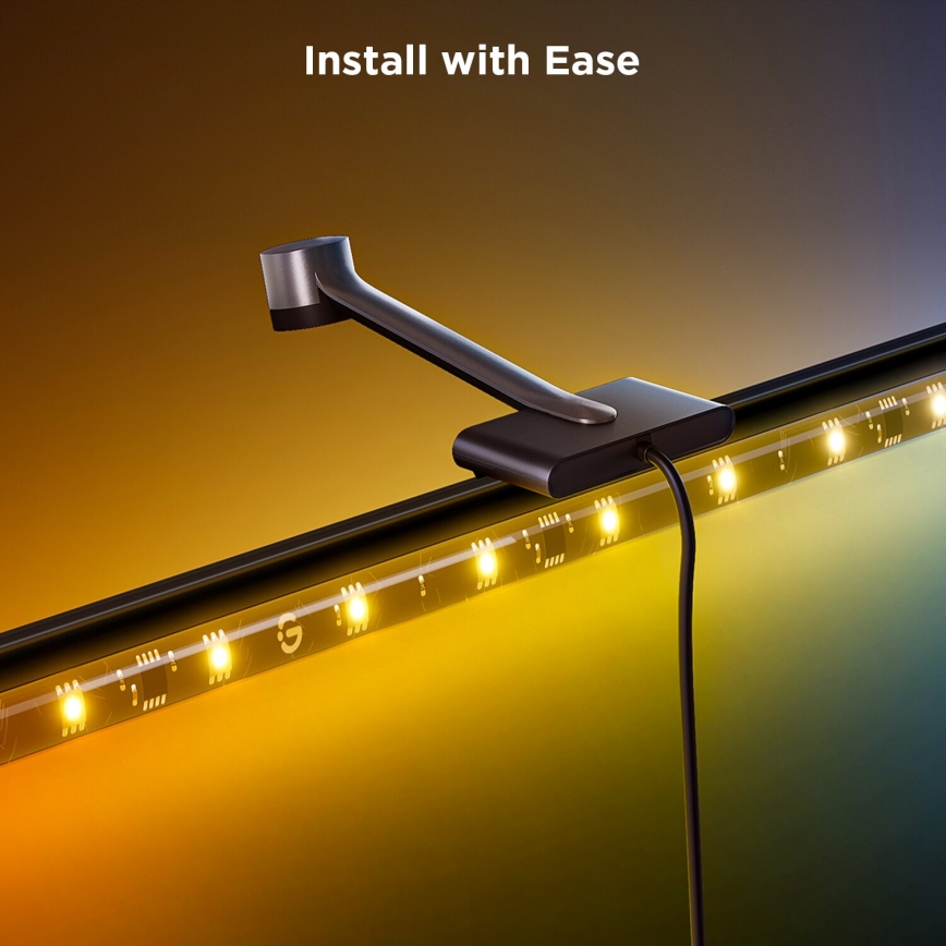 Govee - Backlight 3S Netflix TV 55-65 SMART LED retroiluminação RGBICW Wi-Fi + comando