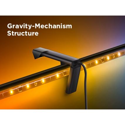 Govee - CONJUNTO 2x Backlight TV 55-65 SMART LED retroiluminação RGBICW Wi-Fi