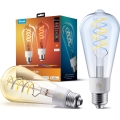 Govee - Conjunto de 2 lâmpadas LED RGBWW reguláveis Smart MATTER ST64 E27/5W/230V 2700-6500K Wi-Fi