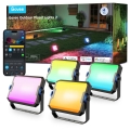 Govee - Conjunto de 4 refletores LED RGBICWW dimerizáveis LED/24W/230V IP66 Matter Wi‑Fi