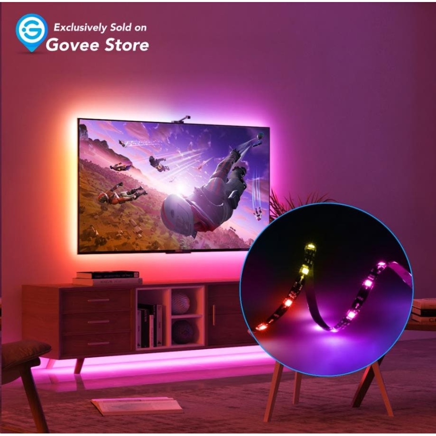 Govee - DreamView TV 55-65 SMART LED retroiluminação RGBIC Wi-Fi