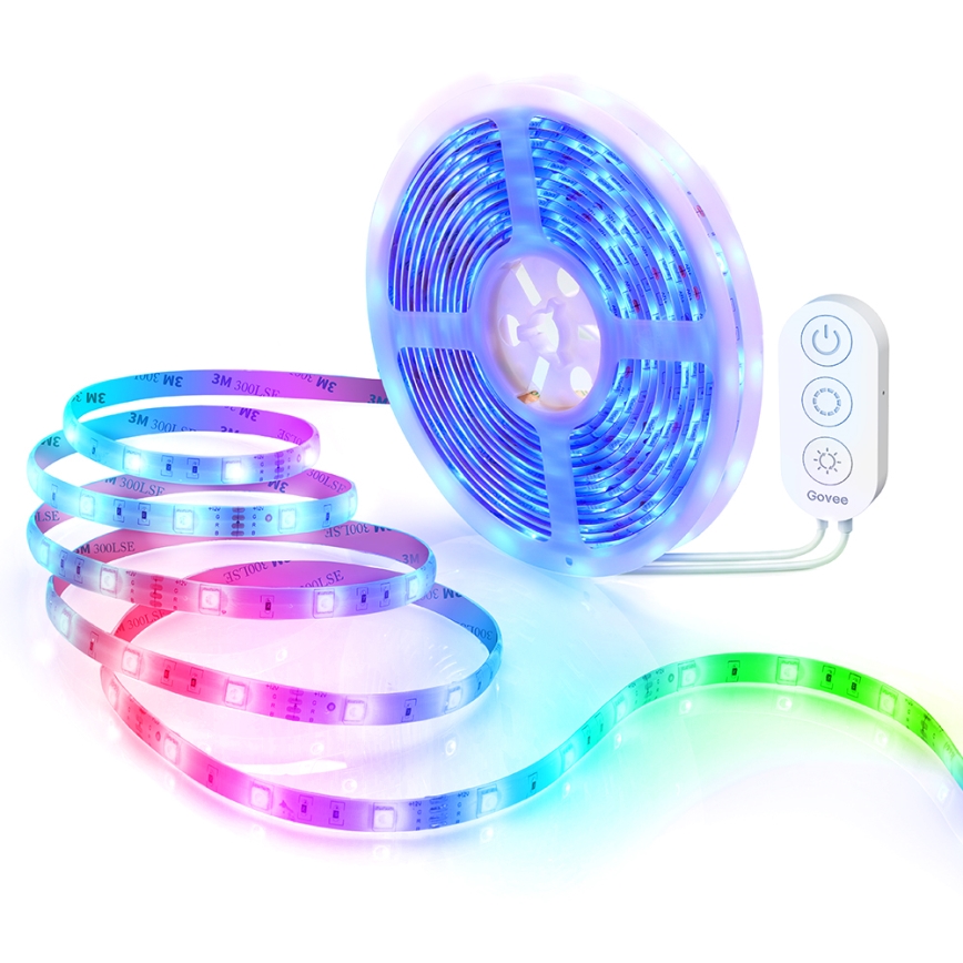 Govee - Fita LED RGB regulável SMART LED/36W/24V 10m Wi-Fi