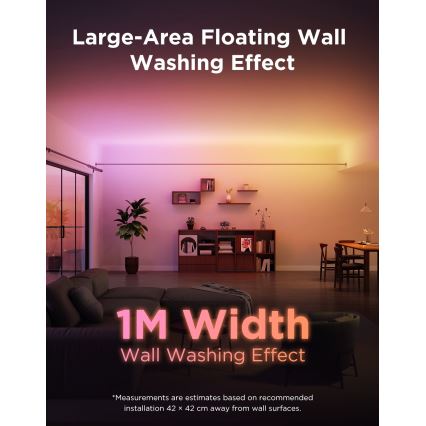 Govee - Fita LED RGBICWW pendente/36W/24V 4m Skyline Matter Wi-Fi