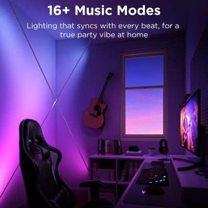 Govee - Fita LED RGBICWW pendente/36W/24V 4m Skyline Matter Wi-Fi