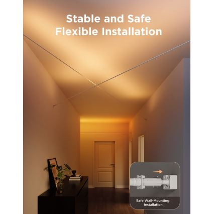 Govee - Fita LED RGBICWW pendente/36W/24V 4m Skyline Matter Wi-Fi