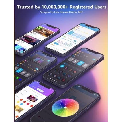 Govee - Fita LED Inteligente Wi-Fi RGBIC PRO 10m