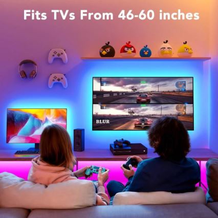 Govee - Iluminação LED SMART RGB para TV 46-60 + comando remoto