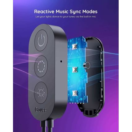 Govee - Iluminação LED SMART RGB para TV 46-60 + comando remoto