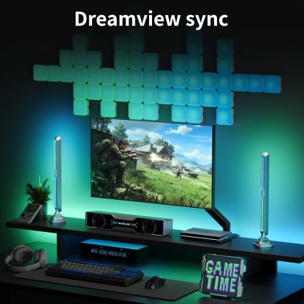 Govee - Iluminação Pixel 1024 Painel LED Matter LED/12W/12V Wi-Fi