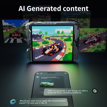 Govee - Iluminação Pixel 1024 Painel LED Matter LED/12W/12V Wi-Fi