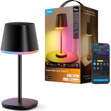Govee - LED RGBICWW Luminária de mesa regulável CLASSIC MATTER LED/10W/5V 4800mAh Wi-Fi