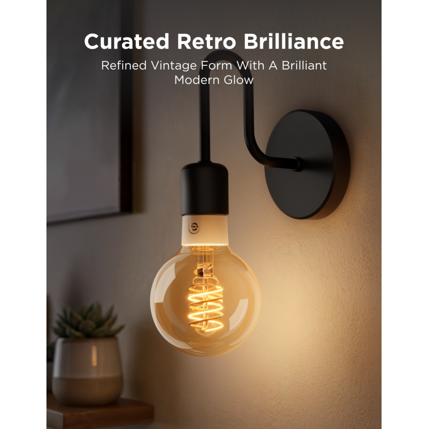Govee - Lâmpada LED RGBWW regulável Smart MATTER G80 E27/5W/230V 2700-6500K Wi-Fi
