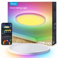 Govee - Luminária de teto dimerizável LED RGBICWW/29W/230V, Ø 30 cm, acabamento mate, Wi-Fi