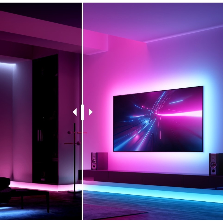 Govee - M1 PRO PREMIUM Fita LED inteligente RGBICW+ 2m Wi-Fi Matter