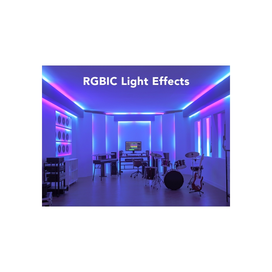 Govee - M1 PRO PREMIUM Fita LED inteligente RGBICW+ 2m Wi-Fi Matter