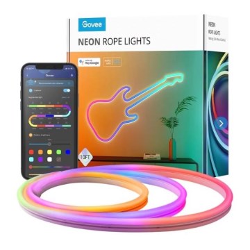 Govee - Neon SMART dobrável Tira LED - RGBIC - 3m Wi-Fi IP67