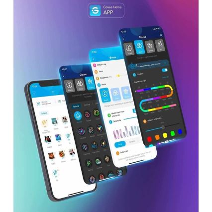 Govee - Neon SMART dobrável Tira LED - RGBIC - 3m Wi-Fi IP67