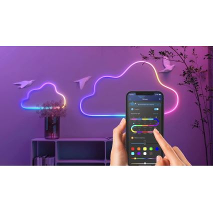 Govee - Neon SMART dobrável Tira LED - RGBIC - 3m Wi-Fi IP67