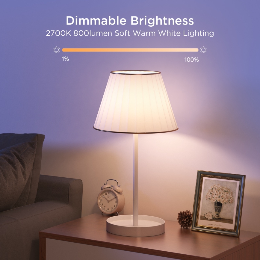Govee - Conjunto de 2 lâmpadas LED reguláveis Smart MATTER A60 E27/9W/230V 2700-6500K Wi-Fi
