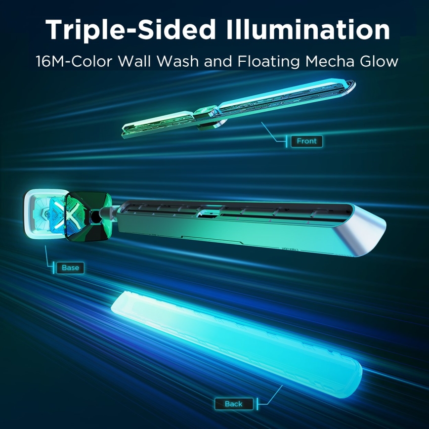 Govee - Painéis de Luz Smart RGBIC Gaming Pro Matter Wi-Fi