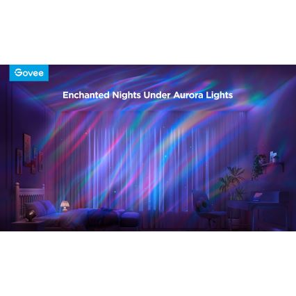Govee - Projetor de luz LED RGBW Galaxy Light Pro Wi-Fi Matter