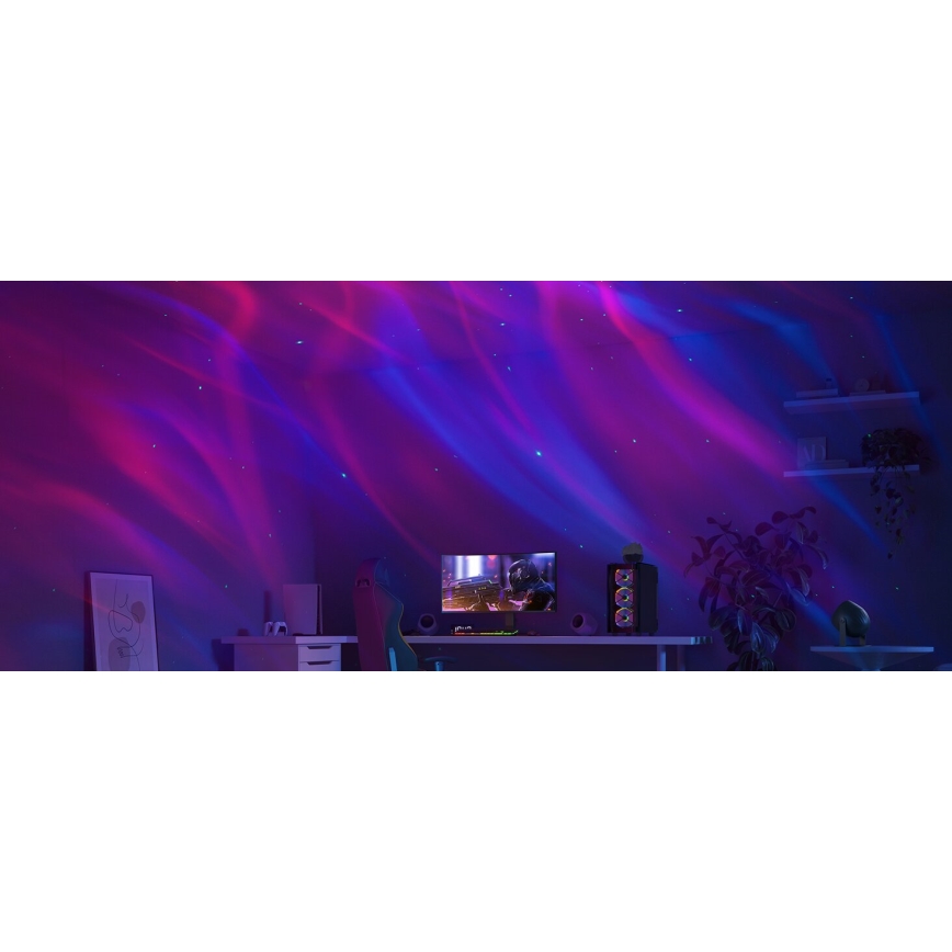 Govee - Projetor de luz LED RGBW Galaxy Light Pro Wi-Fi Matter