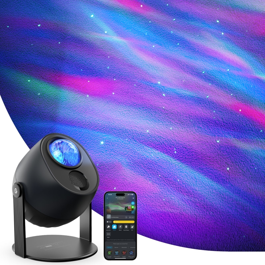 Govee - Projetor de luz LED RGBW Galaxy Light Pro Wi-Fi Matter
