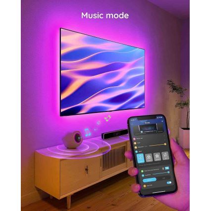 Govee - Retroiluminação LED inteligente RGB para TV 46-60