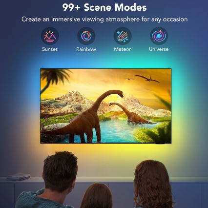 Govee - Retroiluminação LED SMART para TV 55-65 RGBIC Wi-Fi