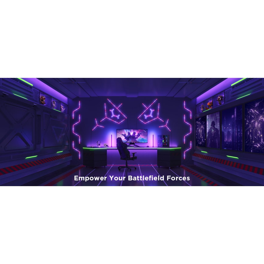 Govee - Smart Gaming (4+1) iluminação de parede RGBIC Wi-Fi