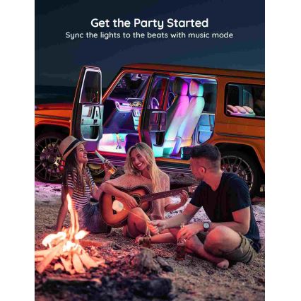 Govee - Smart LED tiras para carros - RGBIC