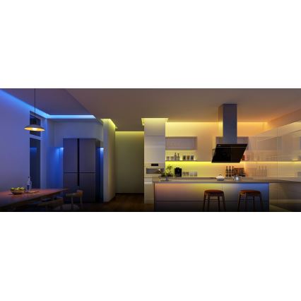 Govee - Tira de Iluminação LED RGBWWIC com regulação 2 Pro 5m Wi-Fi Matter