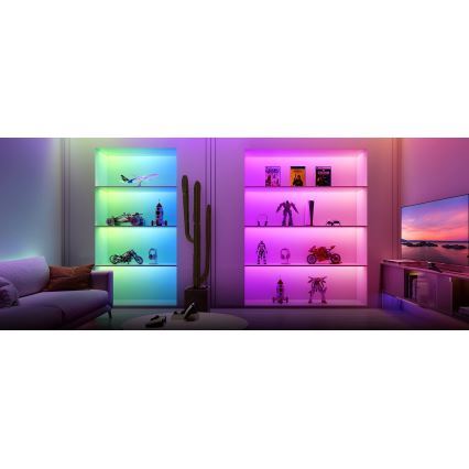 Govee - Tira de Iluminação LED RGBWWIC com regulação 2 Pro 5m Wi-Fi Matter