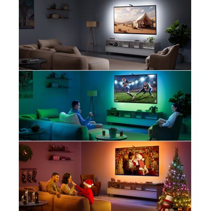 Govee - TV Backlight 3 Lite TV 40-50 SMART LED retroiluminação RGBICW Wi-Fi IP67 +RC
