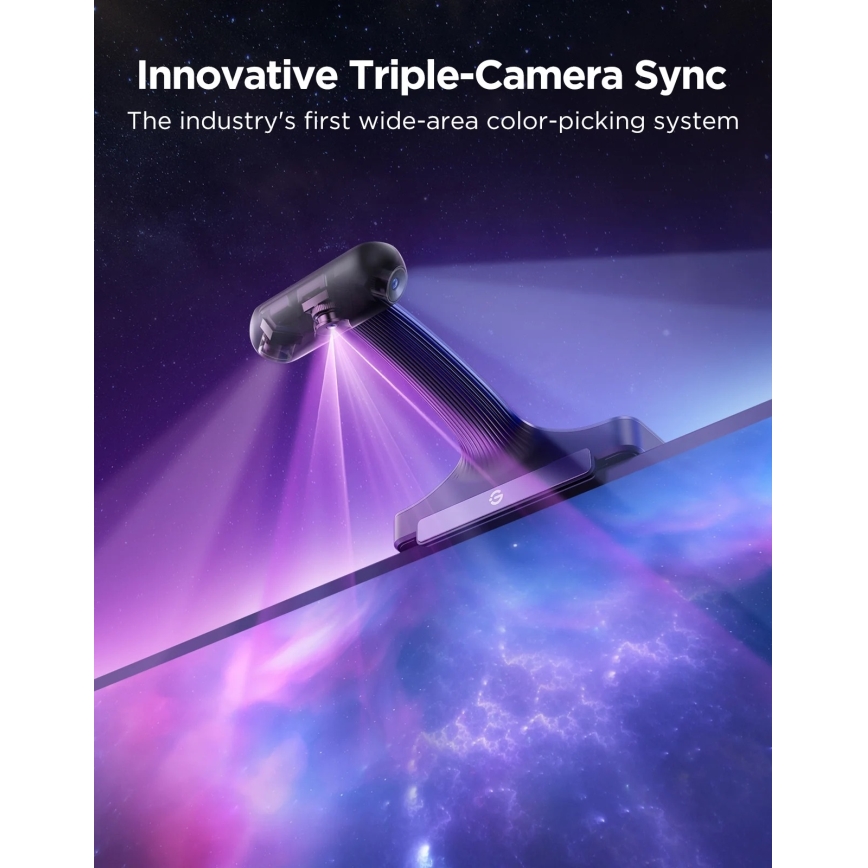 Govee - TV Backlight 3 Pro 55-65 Iluminação SMART LED RGBIC para TV com Wi-Fi