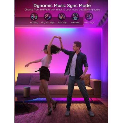 Govee - Wi-Fi RGBIC Smart PRO Tira LED 5m