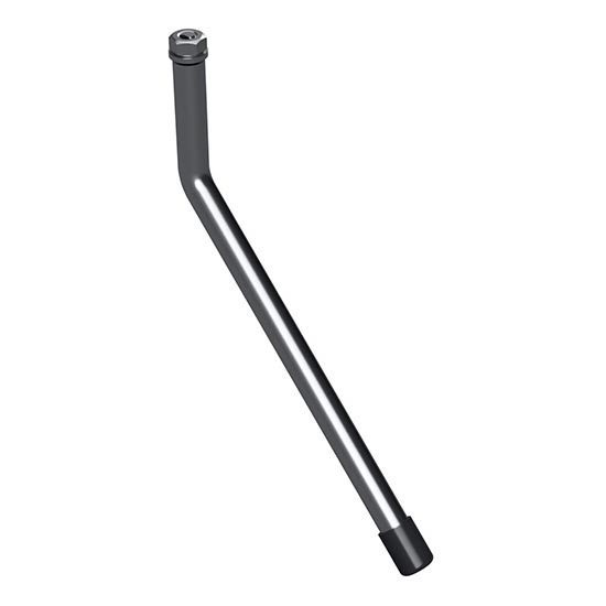 Grampo para espelhos 1x14,8 cm aço inoxidável/prateado