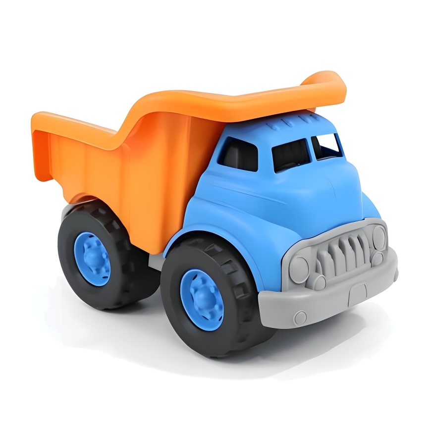 Green Toys - Camião de descarga laranja/azul