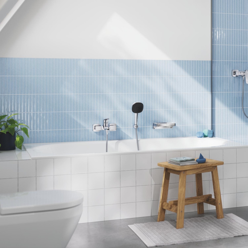 GROHE 1018720000 - Misturador de banheira DICE, cromado brilhante