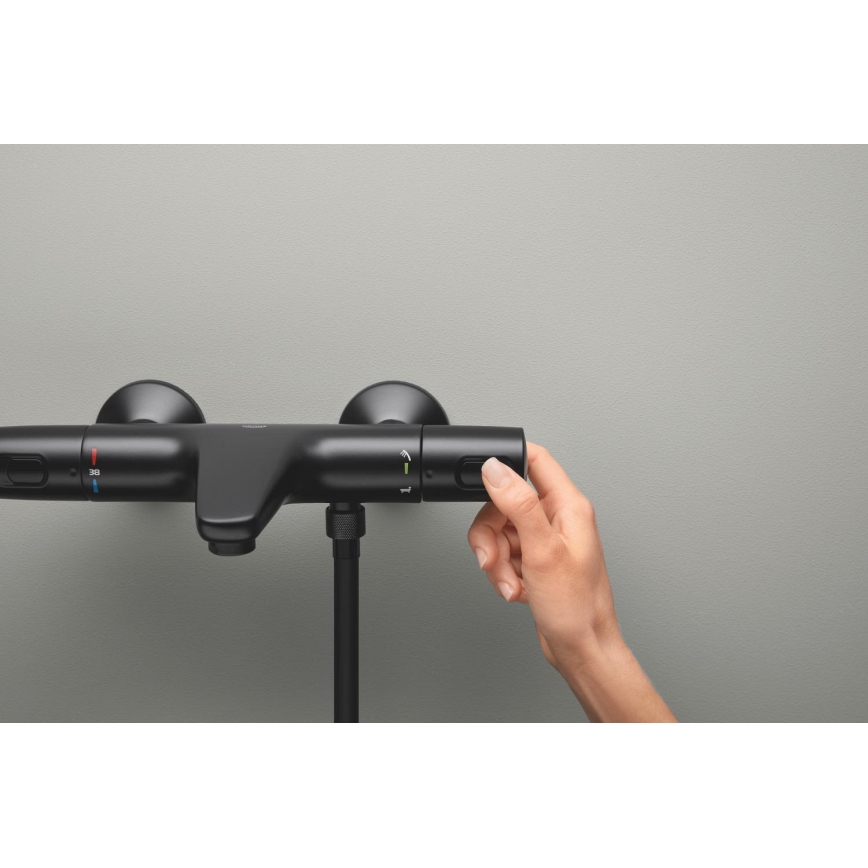 GROHE 1022162432 - Misturador termostático para banheira PRECISION TREND DN 15 preto