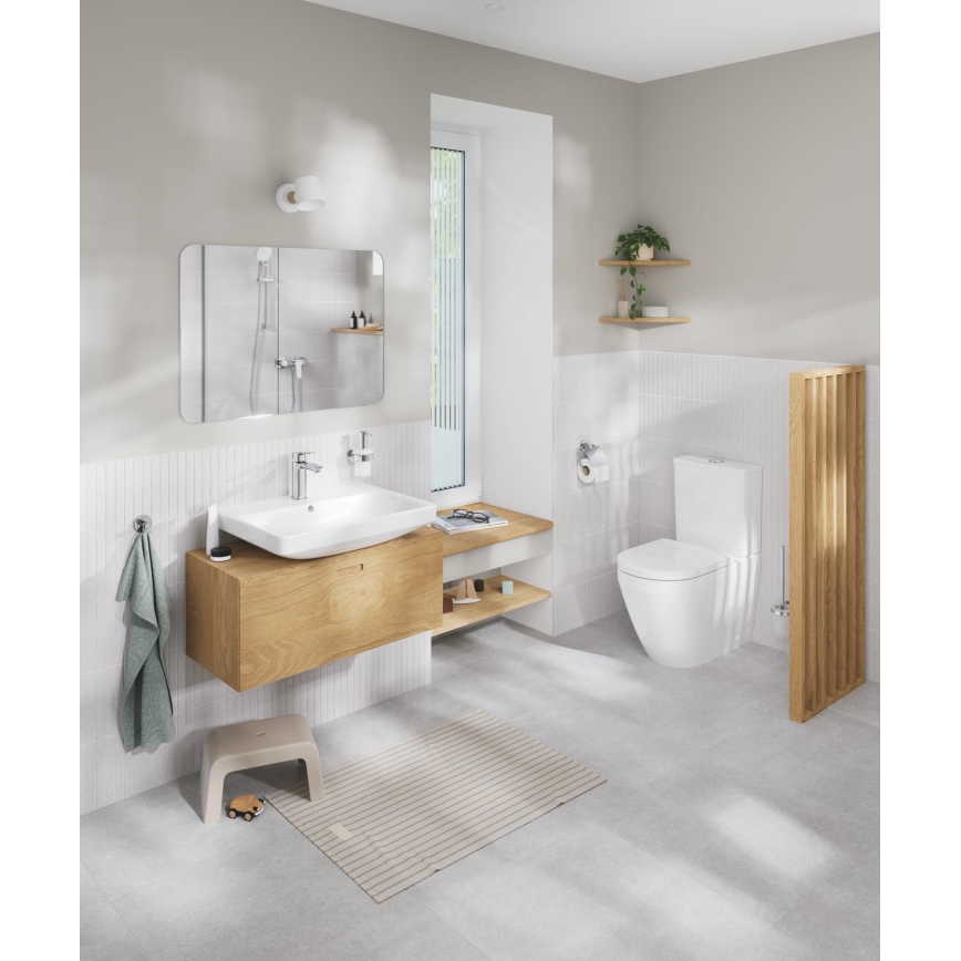 GROHE 102513SH00 - Conjunto sanitário EURO CERAMIC 67,3 x 37,6 x 79,2 cm cerâmica/branco