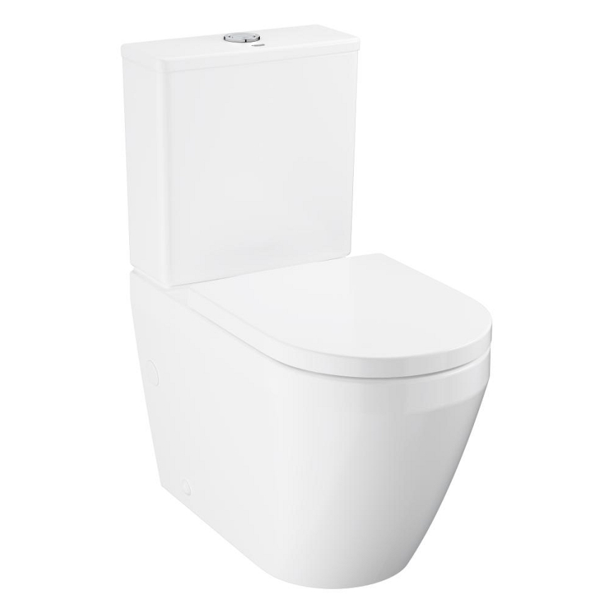 GROHE 102513SH00 - Conjunto sanitário EURO CERAMIC 67,3 x 37,6 x 79,2 cm cerâmica/branco
