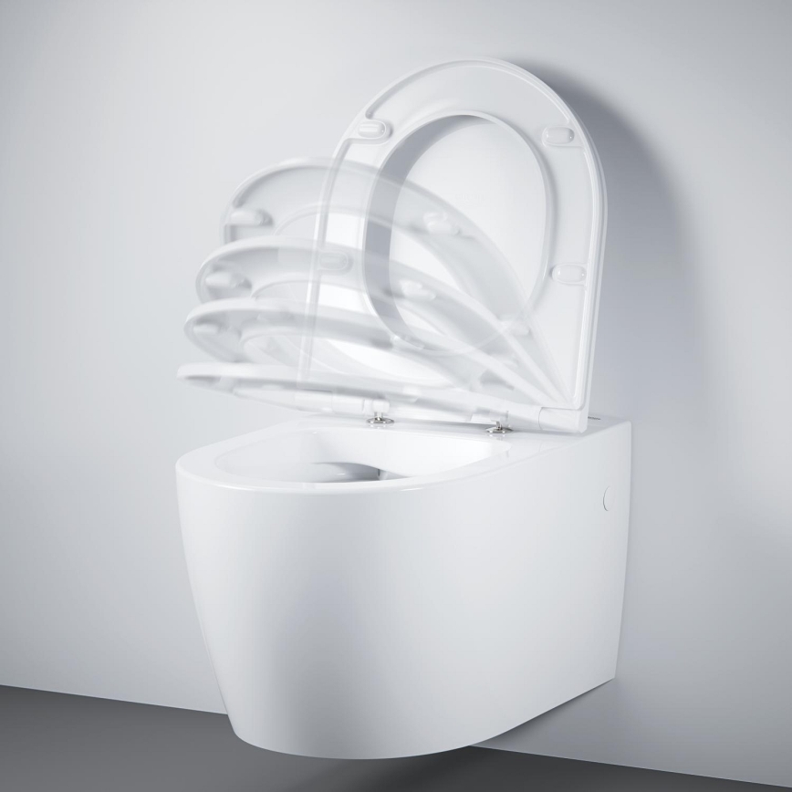 GROHE 103848SH00 - Sanita suspensa START ROUND CERAMIC 368 × 543 mm branco durável