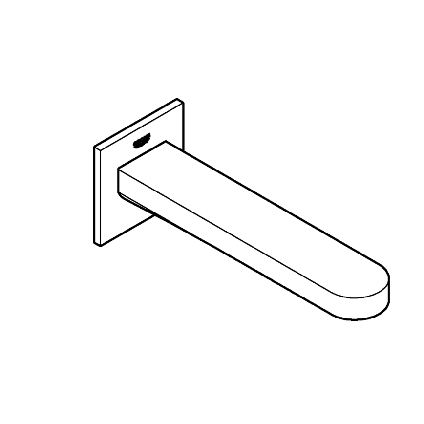 GROHE 13404003 - Válvula de escoamento para banheira PLUS 168 mm cromado brilhante