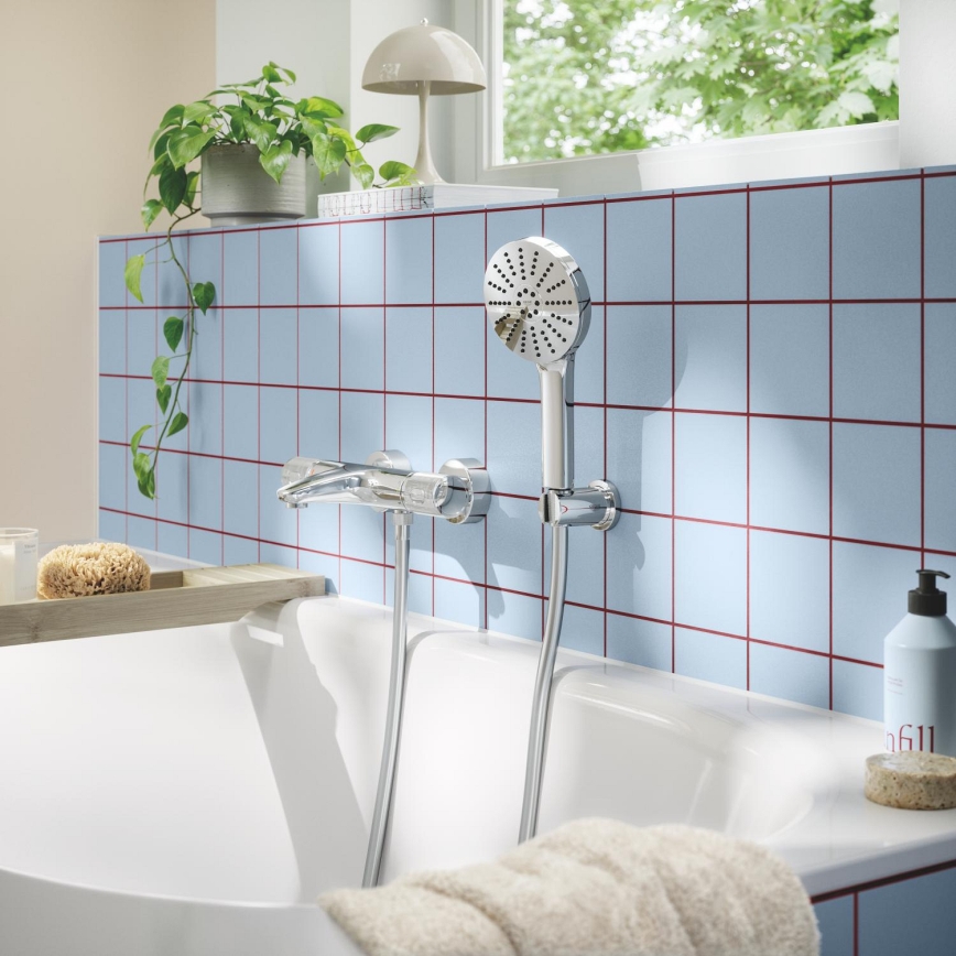 GROHE 1348630000 - Duche de mão VITALIO JOY+ 120 mm cromado brilhante